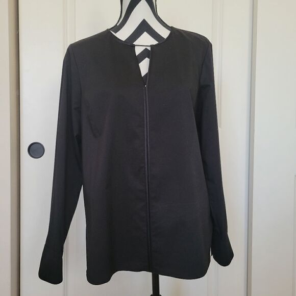 ELIE TAHARI MISHONE Blouse Top size M - Picture 1 of 12